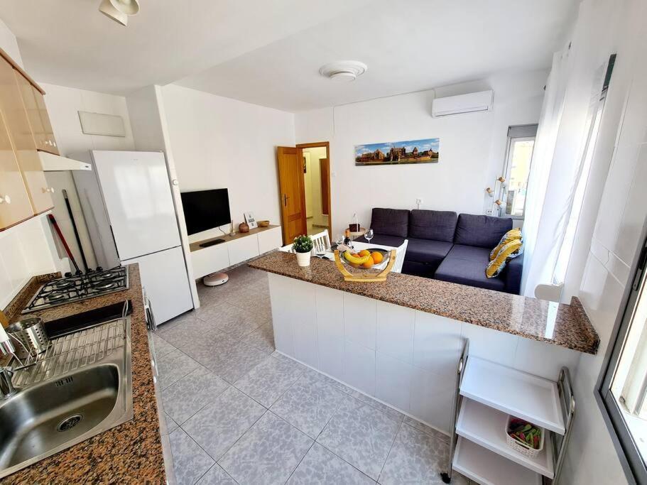 Comodo Apartamento En El Centro De Cullera, Playa 700 Metros Kültér fotó