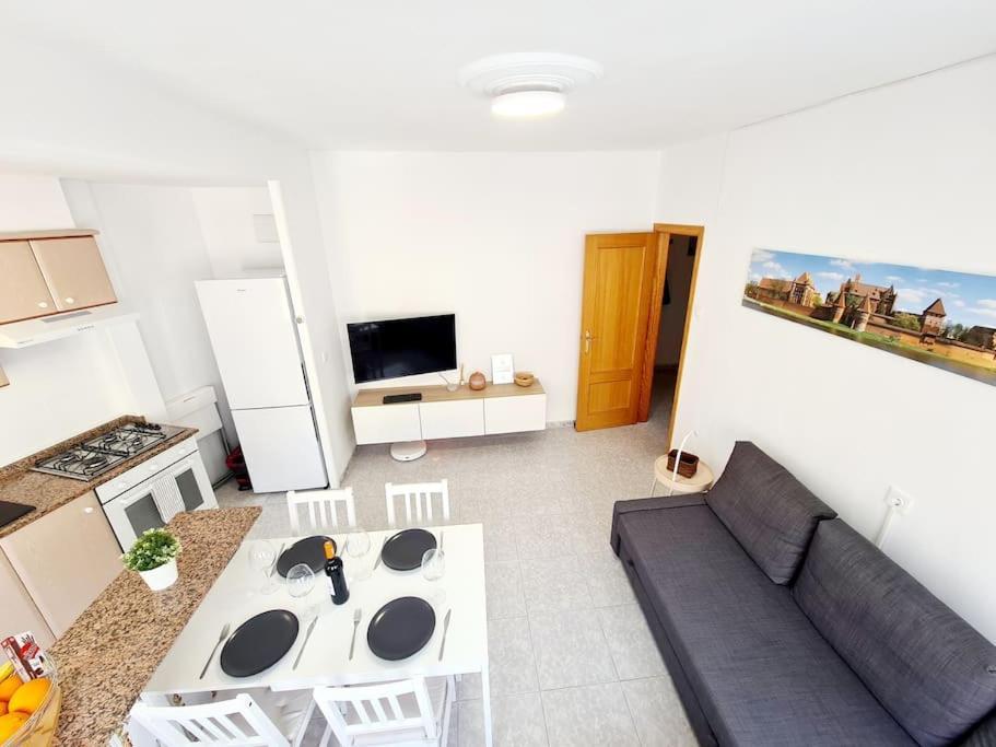 Comodo Apartamento En El Centro De Cullera, Playa 700 Metros Kültér fotó